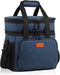 Expandable Large Lunch Box, Insulated Heavy Duty Waterproof Cooler Bag for Men Women, 16L, Blue, GLENKEY