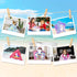Swimming 7-10 35 60 Unicorn Beach Towel Red Polyester Camping Towels for Girls Kids Beach Blanket Pool Travel Bath