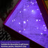 6 Pack 7ft 20LED HXWEIYE Purple Fairy Lights Battery Operated, Mini Fairy String Lights Mason Jar Lights, Waterproof