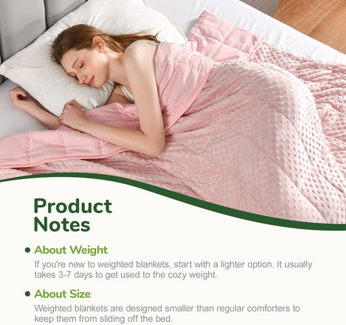 15lbs (60"80", Sivio Weighted Blankets for Adult Queen), Breathable Soft Minky Weighted Throw Blanket Queen for All