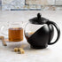 Primula Half Moon Teapot with Removable Infuser, Glass Tea Maker with Reusable Fine Mesh Stainless Steel Filter,