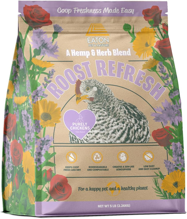 Eaton Pet and Pasture Roost Refresh, Aromatic Herb and Hemp Blend, Odor