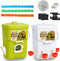 MAYKI Chicken Feeder and Waterer Set, 3 Gallon/26 LB No Waste Poultry