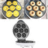 Electric Non Stick Doughnut Maker, Toaster Donut Machine for Home Snacks, Makes 7 Doughnuts