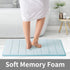 ROSMARUS Memory Foam Bath Mat 17' x 24', Water Absorbent Shower Mat, Ultra Soft Bathroom Rugs for Floor