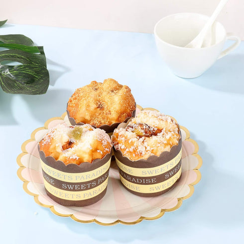 Firlar 6 Pcs Fake Cupcake Faux Cakes Simulation Realistic Food for Decoration Display Props