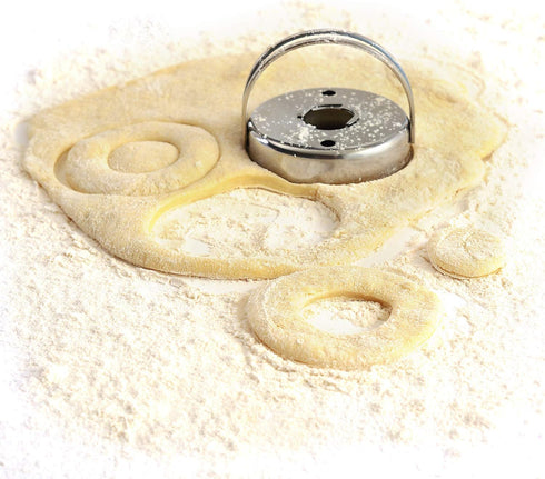 Norpro Stainless Steel Donut/Biscuit/Cookie Cutter, 2.75in/7cm, Removable Center
