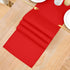 2 Pack 12 24 Inch Red Small Short Table Runner x Solid Color Runners Coffee Table Dresser for Daily Party Home