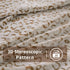 FY FIBER HOUSE Cheetah Print Blanket, Flannel Fleece Throw Blanket with 3D Leopard Print, 50"X60"