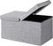 Giantex Folding Storage Ottoman 30 Inches W/Lift Top, 80L Large Storage Space