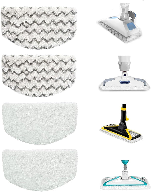 1940A Steam Mop Pads Washable for Bissell Powerfresh Replacement Steam Cleaner Pads