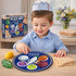 Set Rite Lite Passover Vinyl Seder Plate Food Play Pesach Seder Jewish Holiday Party Favor Matzah Dish Table Decoration