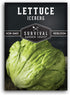 Iceberg Lettuce Seeds for Planting Crisp Head Lettuce Variety with Crunchy Texture