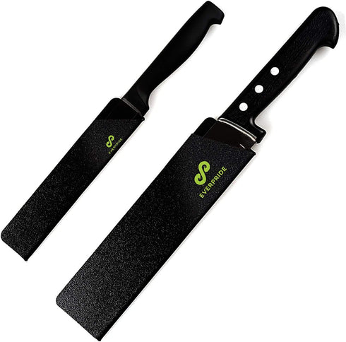 EVERPRIDE 2-Piece Chef Knife Guard Set, Universal Blade Edge Cover Sheaths for Kitchen Knives