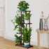 4 5 (4 5 LINZINAR Plant Stand Metal Tier Potted Multiple Flower Pot Holder Shelf Indoor Outdoor Planter Display