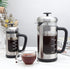 Easyworkz Stainless Steel French Press Coffee Tea Maker, 34 oz with Soft Grip Handle