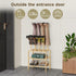 Vellzeyce Organizer,3-Tier 3-tier-short) Boot Rack for Tall Boots Multiuse Shoe Rack and Boot Storage Rack,for Tall