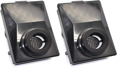 EZ SPARES 2pcs HEPA Filters Compatible with Rainbow E2 HEPA Style, Washable and Reusable for E2-Series