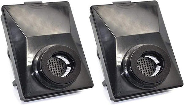 EZ SPARES 2pcs HEPA Filters Compatible with Rainbow E2 HEPA Style, Washable and Reusable for E2-Series
