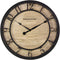 Presentime & Co 10" Farmhouse Series Wall Clock - Vintage Design, Cottage Style, Oil Rubbed Bronze