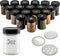 AllSpice 3 Glass Spice Jars 3 fluid ounces- 18 pack