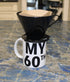Gourmet Style Single Cup #2 Cone Pour Over Coffee Brewer Dripper, Portable Easy to Use Coffee Maker