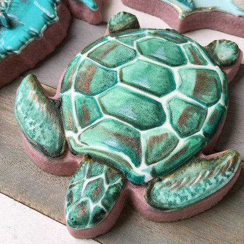 Sea Turtle Cookie Cutter 4" Made in USA by Ann Clark Cookie Cutters