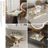 Chic Serving Tray with Golden and Green Leaf Design for Home