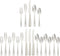 Amazon Basics 20-Piece Stainless Steel Flatware Set with Square Edge, Service for 4