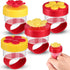 Zopeal 4 Pieces Hummingbird Wrist Feeder, Adjustable Strap Hand Feed Perch Tools for Outdoor Hummingbird Feeding