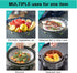 Steamer Basket Stainless Steel Veggie Steamer Insert, Adjustable Expandable for Various Size Pots (5.1" to 9")