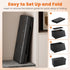30 Inches 660 lbs, Sweetcrispy Folding Ottoman with Storage Bench, Foot Rest Stool, End of Bed Storage Bench