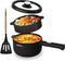 Dezin Electric Cooker - 2L Non-Stick Sauté Pan for Rapid Noodles, Mini Pot for Steak, Egg, and Soup