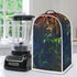 Blender Cover for Kitchen, Marble Print Appliance Organizer Bag, Dust Cover with Top Handle for Stand Mixer