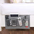 DuomiW 6 Pockets Bedside Storage Organizer, Bedside Caddy, Table Cabinet Storage Organizer, TV Remote Control, Phones