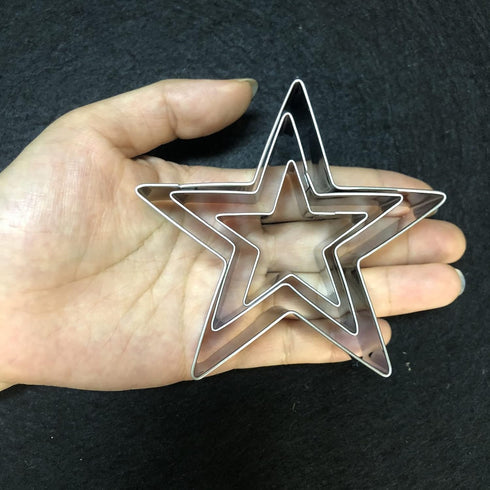 Twinkle Twinkle Little Star Cookie Cutter Set - 7 Piece - Cloud, Star, Moon Cutters for Baby Shower Gender Reveal