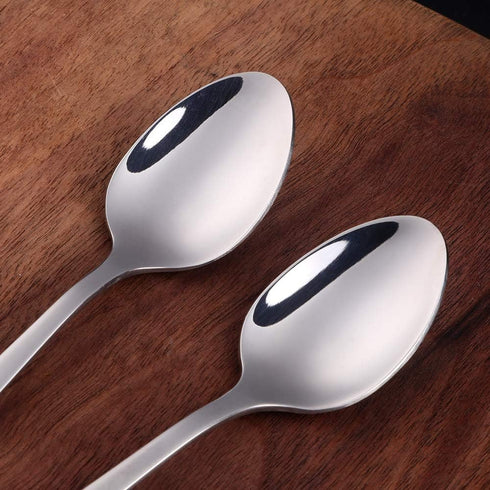 Buyer Star 8 Inch Long Handle Iced Tea Spoons Set of 6, 18/10 Coffee Spoon Sets for Mixing, Cocktail Stirring