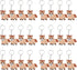 24 Pack Pony Keyring Party Favor - Guest Return Gift for Pony Lovers, Farm Animal Themed Party, Baby Shower
