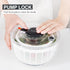 3.8 Smile mom Salad Spinner Small Lettuce Spinner Kitchen Gadgets Vegetable Washer, High Efficiency for Home Kitchen