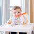 Generic Rite Lite My First Passover Bib - Stylish & Cute White Pesach Seder Baby Bib Rainbow Lettering Matzah Design