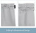 TYRON 2 Pack Screwed Sash Curtain Rod Adjustable 18-30 Inch, 3/8 In. Diameter for French Doors