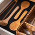 Black Shelf Liners for Kitchen Cabinets, Non-Adhesive Drawer Mat, Durable Place Mats for Bathroom, Kitchen, 11.8x236.22