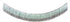 Meri Meri Silver Iridescent Tinsel Fringe Garland (Pack of 1)