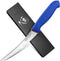DRAGON RIOT 6 Inch Flexible Curved Blade Boning Knife, Stainless Fish Fillet Turkey Carving Knife