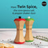 Set Set, OTOTO Twin Spice Salt and Pepper Grinder - Apple-Designed Unique Kitchen Gadgets, Cute Kitchen Accessories