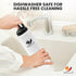 2 Pack (10 &16 oz) Squeeze Bottles for Sauces - Squirt Bottles for Liquids - Ketchup, Mayonnaise, Condiments, Mustard