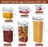 64 Free,6 Pack JUJOJB PCS Airtight Food Storage Containers With Lids BPA With Pouring Spout Cereal Containers Storage