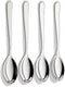 18/10 Stainless Steel Demitasse Espresso Spoons, Mini Coffee Teaspoons, Dessert Spoons, Bistro Spoons, 4.75 Inch, Set