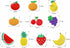 Penta Angel Rubber Fruit Fridge Magnets, 10Pcs Large Refrigerator Magnets for Office Photo Cabinet Bulletin Board