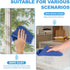 Keith Lun 6 Pack 100% 12x12Inch Cotton Wash Cloth, Highly Absorbent and Soft Feel Fingertip Towels, Machine Washable